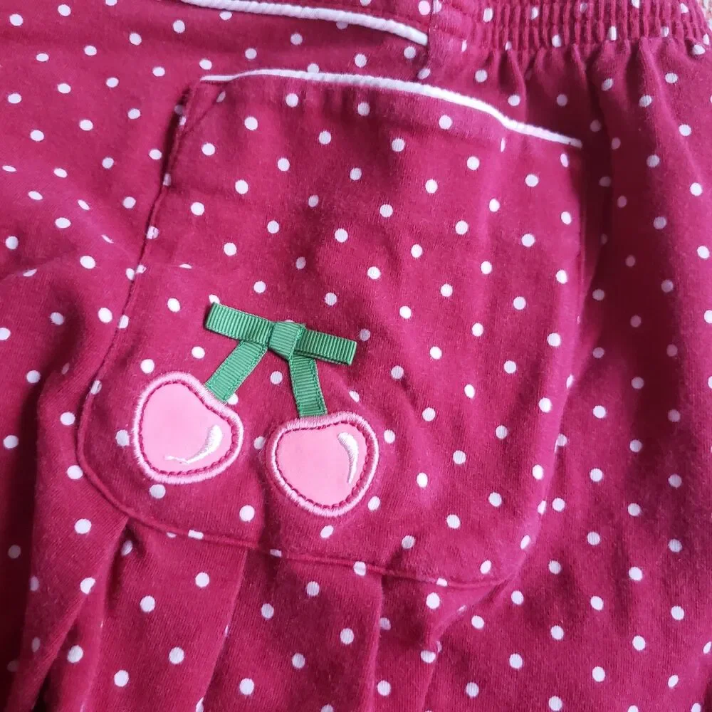 Vintage Gymboree Cherry Pie Polka Dot Skort Sz. 5 Back to School/Portraits
